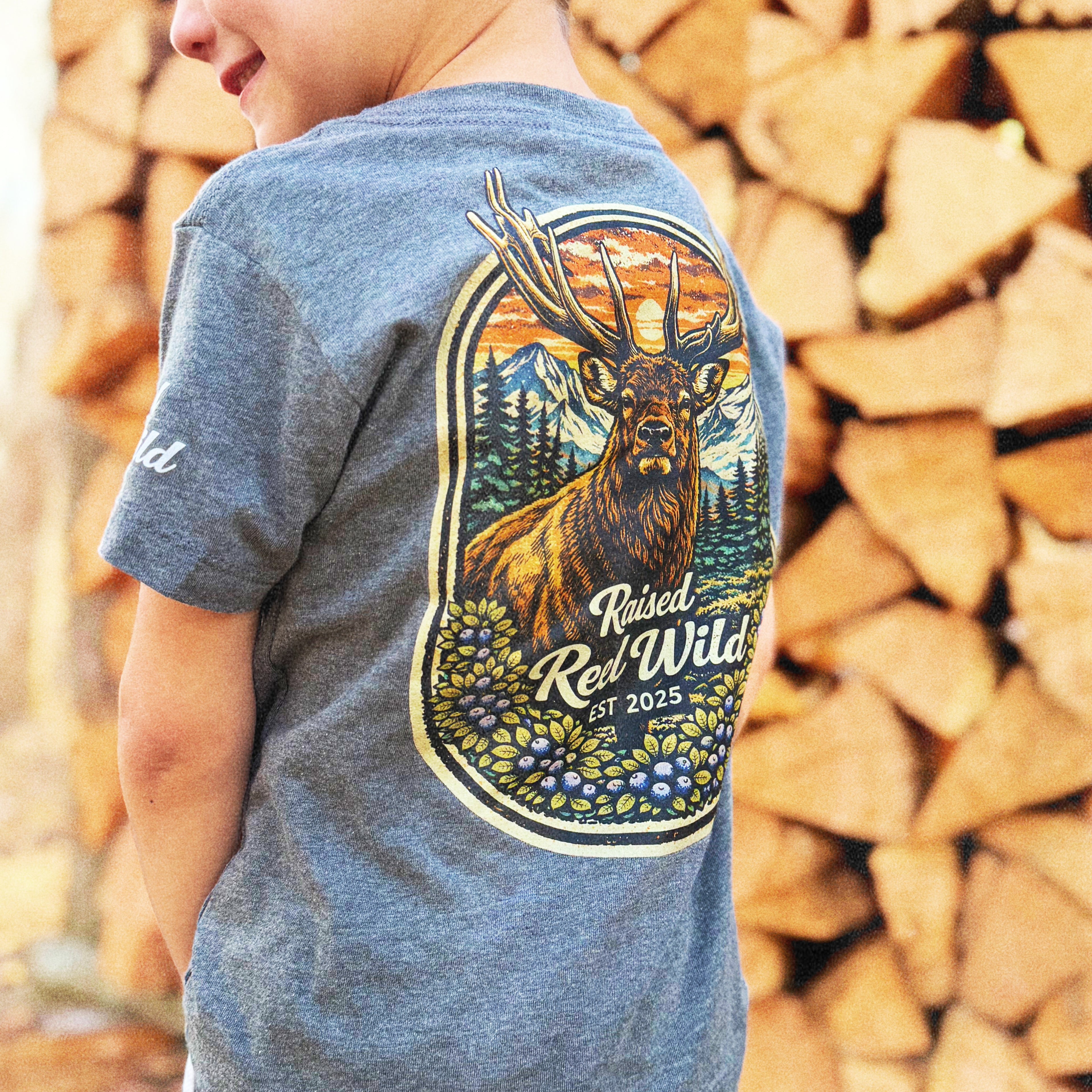 Huckleberry Bull Tee