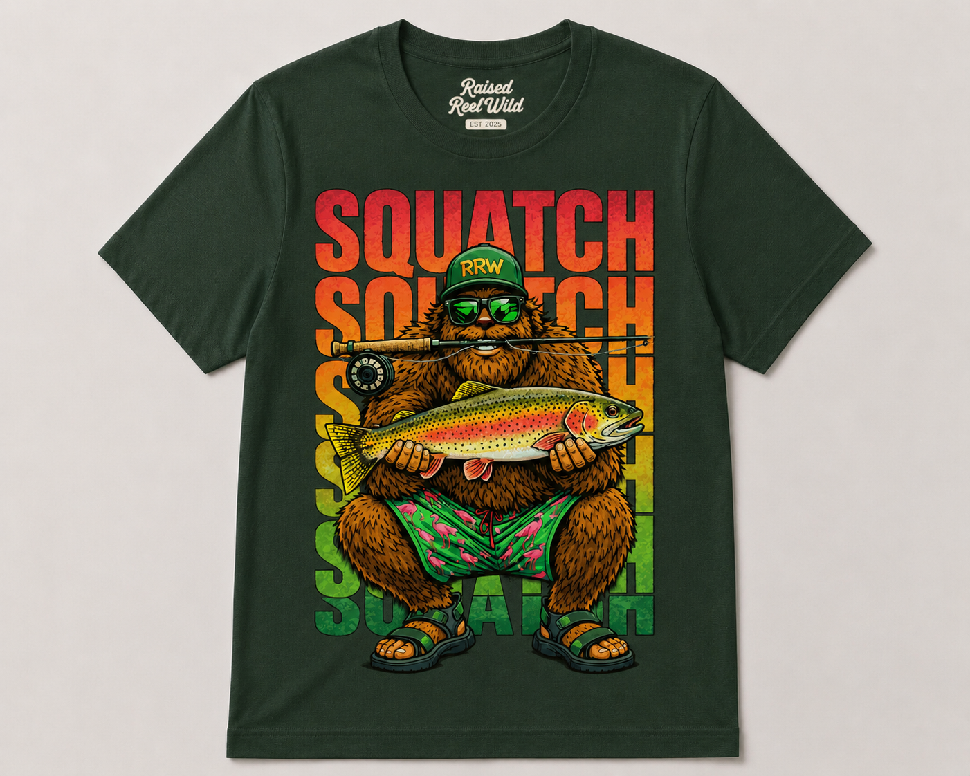 Rainbow River Squatch- Youth/Toddler
