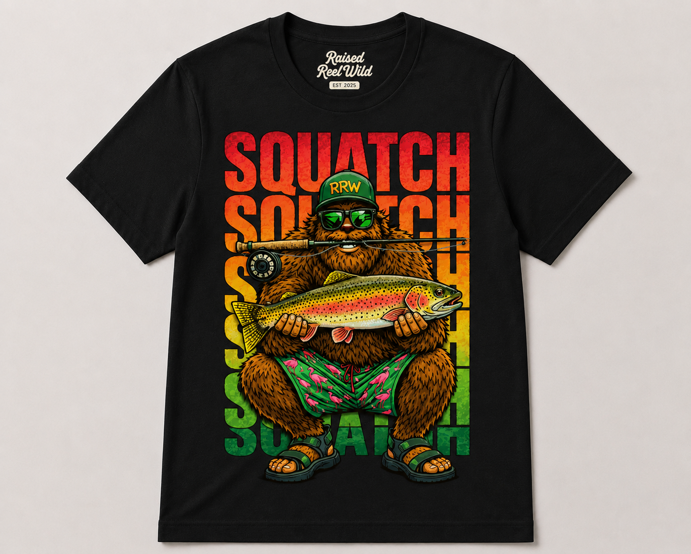 Rainbow River Squatch- Youth/Toddler